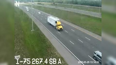 Traffic Cam Temple Terrace: I-75 SB at MM 267.9 Player