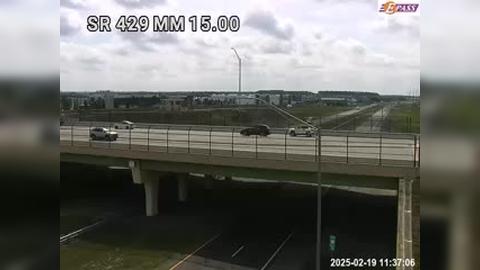 Traffic Cam Hamilton Gardens: SR-429 at New Independence Pkwy Player