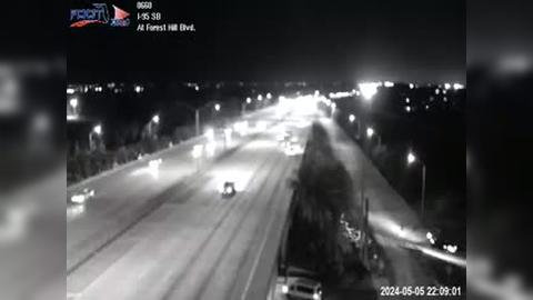 Traffic Cam West Palm Beach: I-95 at Forest Hill Player