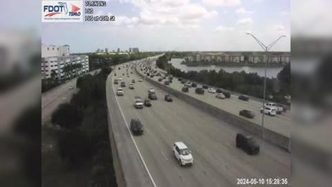 Traffic Cam West Palm Beach: I-95 at 45th St Player