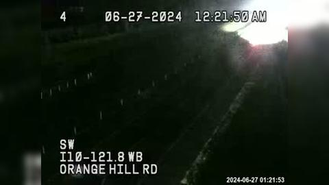 Chipley: I10-MM 121.8WB-Orange Hill Rd Traffic Camera