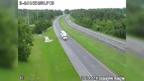 Madison: I-10 W of SR-14 Traffic Camera
