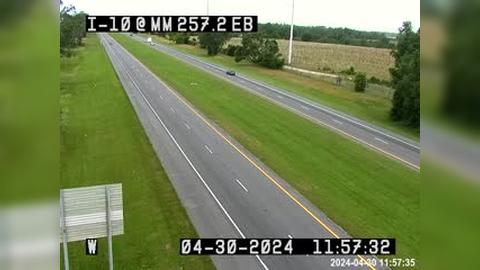 Madison: I-10 W of CR-53 Traffic Camera