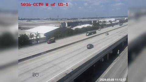 Fort Lauderdale: I-595 W of US-1 Traffic Camera