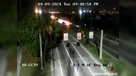 Key West: US-1 North of Traffic Camera