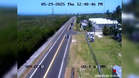 Summerland Key: US-1 at Mile Marker Traffic Camera