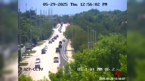 Traffic Cam Islamorada: US-1 at Mile Marker 86.2 Player