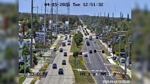 Key Largo Park: US-1 at Mile Marker 100 Traffic Camera