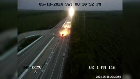 Miami-Dade County: US-1 at Mile Marker 116 Traffic Camera