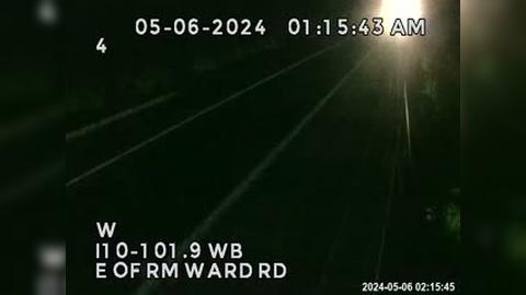 Westville: I10-MM 101.9WB-E of RM Ward Rd Traffic Camera