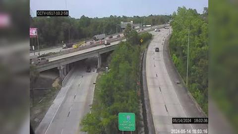 Traffic Cam Jacksonville: US-17 onramp to I-10 EB CCTV_7 Player