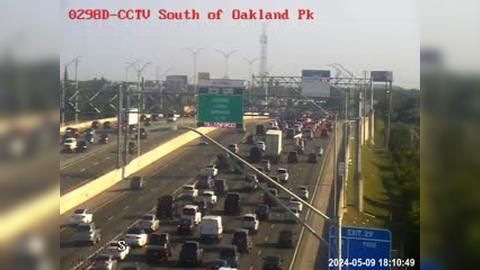 Traffic Cam Oakland Park: I-95 S of - East Player