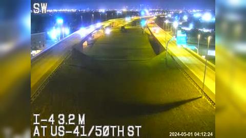 Tampa: I-4 at US-41 - 50th St Traffic Camera