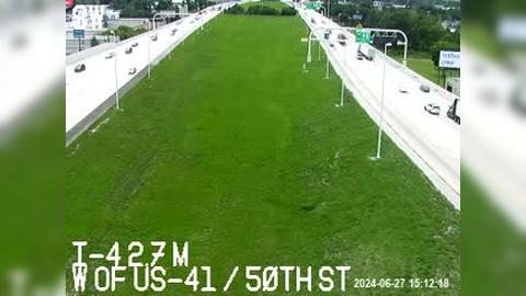 Tampa: I-4 W of US-41 - 50th St Traffic Camera