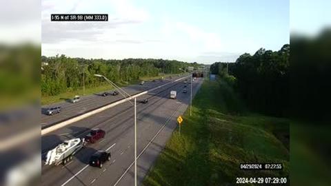 Jacksonville: I-95 N of SR-9B Traffic Camera