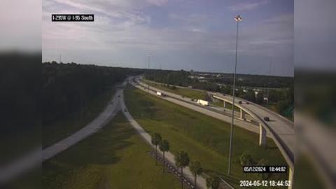 Traffic Cam Jacksonville: I-95 at I-295 - 9A South Player