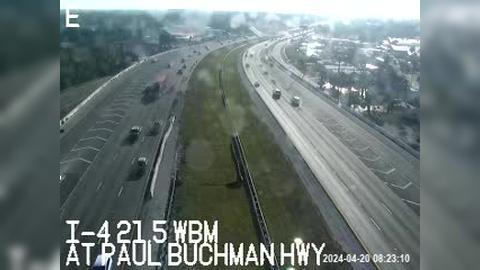 Traffic Cam Plant City: I-4 at Paul Buchman Hwy Player
