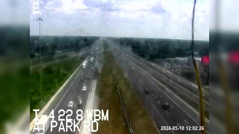 Traffic Cam Plant City: I-4 at Park Rd Player