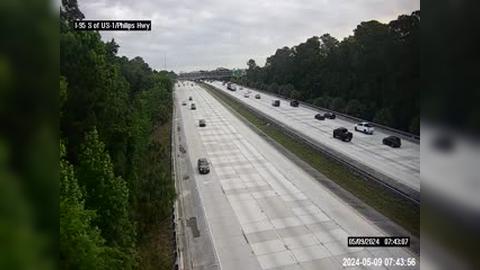 Traffic Cam Jacksonville: I-95 N of I-295 South Player