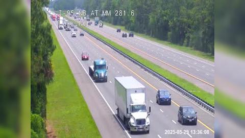 Traffic Cam Flagler Beach: I-95 @ MM 281.6 NB Player