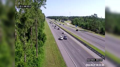 Traffic Cam St. Johns County: I-95 @ MM 301.6 Player