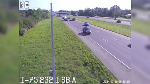Manatee: I-75 231.9 SB Traffic Camera