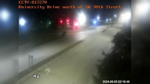 Davie: University Drive north of SW 30th Street Traffic Camera