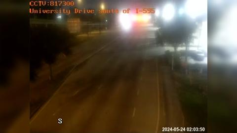 Davie: University Drive south of I-595 Traffic Camera