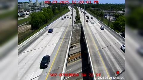 Traffic Cam Sunset Corners: 507) SR-874 at SW 72nd St Player