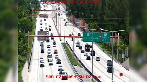 Traffic Cam Sunset Corners: 508) SR-874 at SW 87th Ave Player