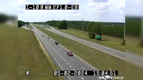 Traffic Cam Falmouth: I-10 @ MM 271.0 Player