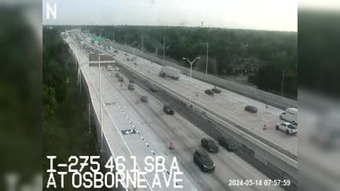 Traffic Cam Tampa: I-275 at Osborne Ave Player