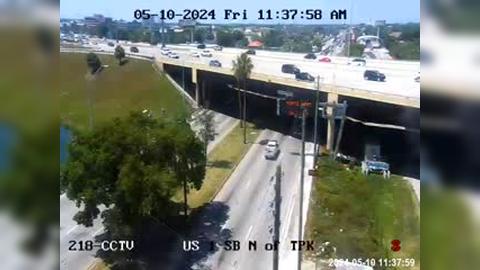 Traffic Cam Cutler Bay: US-1 before - s Turnpike Player