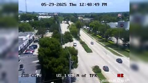 Traffic Cam Cutler Bay: US-1 before - s Turnpike Player