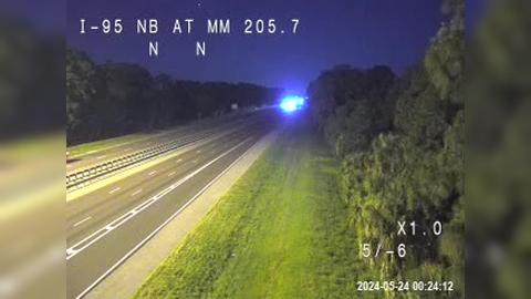 Traffic Cam Canaveral Acres: I-95 @ MM 205.7 NB Player
