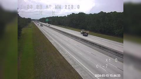 Traffic Cam Canaveral Acres: I-95 @ MM 203.9 SB Player