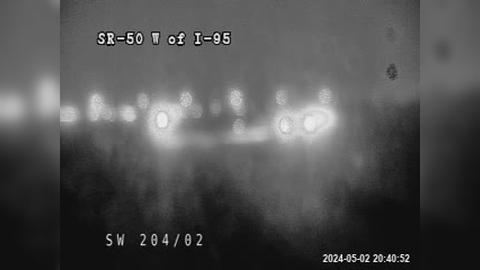 Titusville: SR-50 W of I-95 Traffic Camera