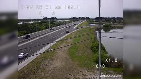 Rockledge: I-95 @ MM 195.6 NB Traffic Camera