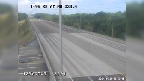 Mims: I-95 @ MM 223.4 SB Traffic Camera