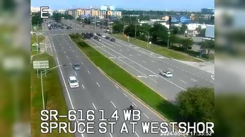 Traffic Cam Tampa: SR-616 - Spruce St at Westshore Player