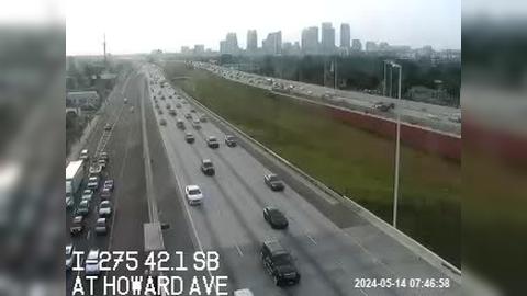Traffic Cam West Tampa: at Howard Ave Player
