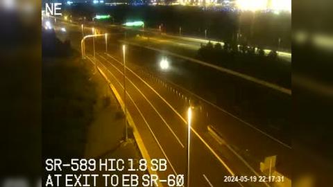 Traffic Cam Tampa: SR-589 at Exit to EB SR-60 Player