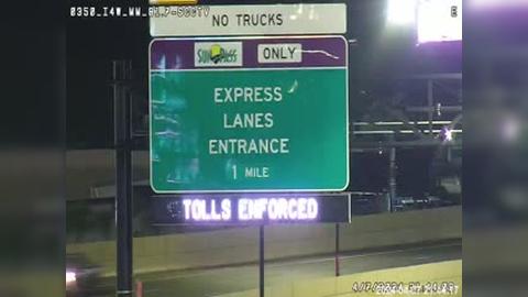 Traffic Cam Orlando: I-4 @ MM 81.7-SECURITY WB Player