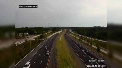 Traffic Cam Jacksonville: I-295 E S of Heckscher Dr Player