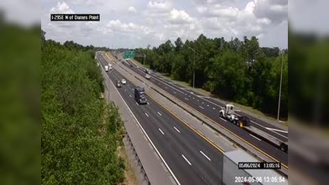 Traffic Cam Jacksonville: I-295 E N of Dames Pt Bridge Player