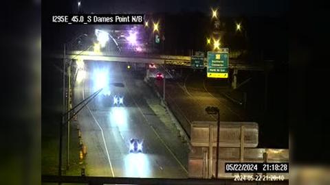 Traffic Cam Jacksonville: I-295 E S of Dames Pt Bridge Player