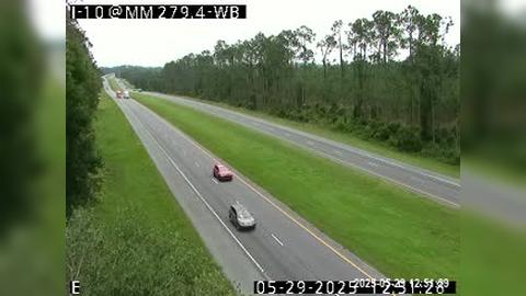 Live Oak: I-10 @ MM 279.4 Traffic Camera