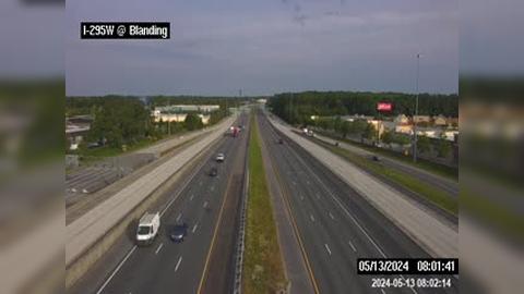 Jacksonville: I-295 W at Blanding Blvd Traffic Camera