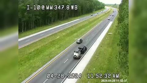 Traffic Cam Jacksonville: I-10 @ MM 347.8 Player