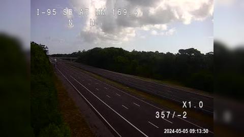 Grant-Valkaria: I-95 @ MM 169.4 SB Traffic Camera